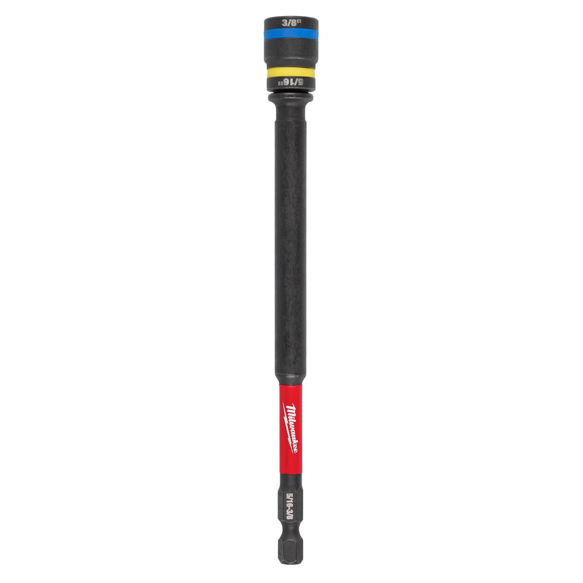 Milwaukee 49-66-4746 SHOCKWAVE Impact Duty 5/16-in. and 3/8-in. x 6-in. QUIK-CLEAR 2-in-1 Magnetic Nut Driver
