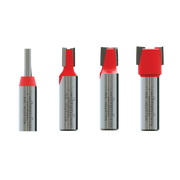 Freud 89-650 4 Piece Undersized Plywood Router Bit Set (1/2-Inch Shank)