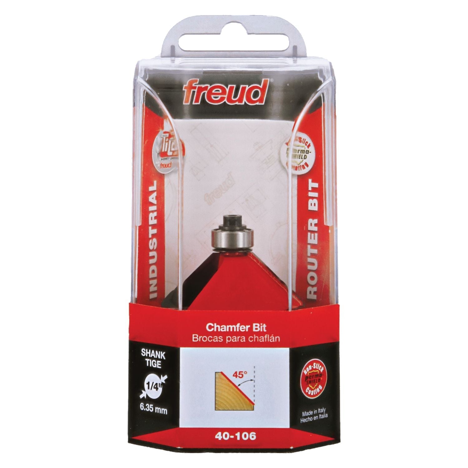 Freud 40-106 1-3/4-Inch Chamfer Router Bit