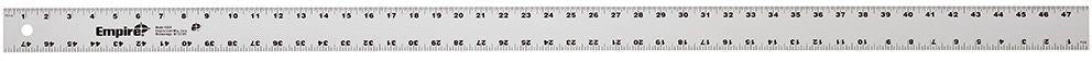 Empire 4004 48-in. x 2-in. Aluminum Straight Edge