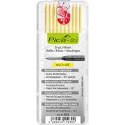 Pica 4032 Yellow Dry Lead Refills, 10-Pack