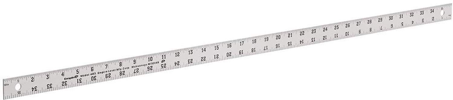 Empire 403 36-in. x 1-in. Aluminum Straight Edge