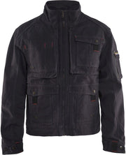 Blaklader 40621320 Brawny Canvas Jacket, Steel Blue, 4XL