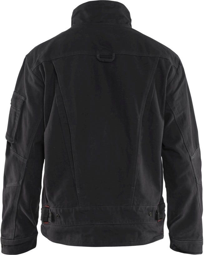 Blaklader 40621320 Brawny Canvas Jacket, Black