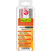 Pica 4070/SB Graphite, Red and White Graphite Refills, 8-Pack