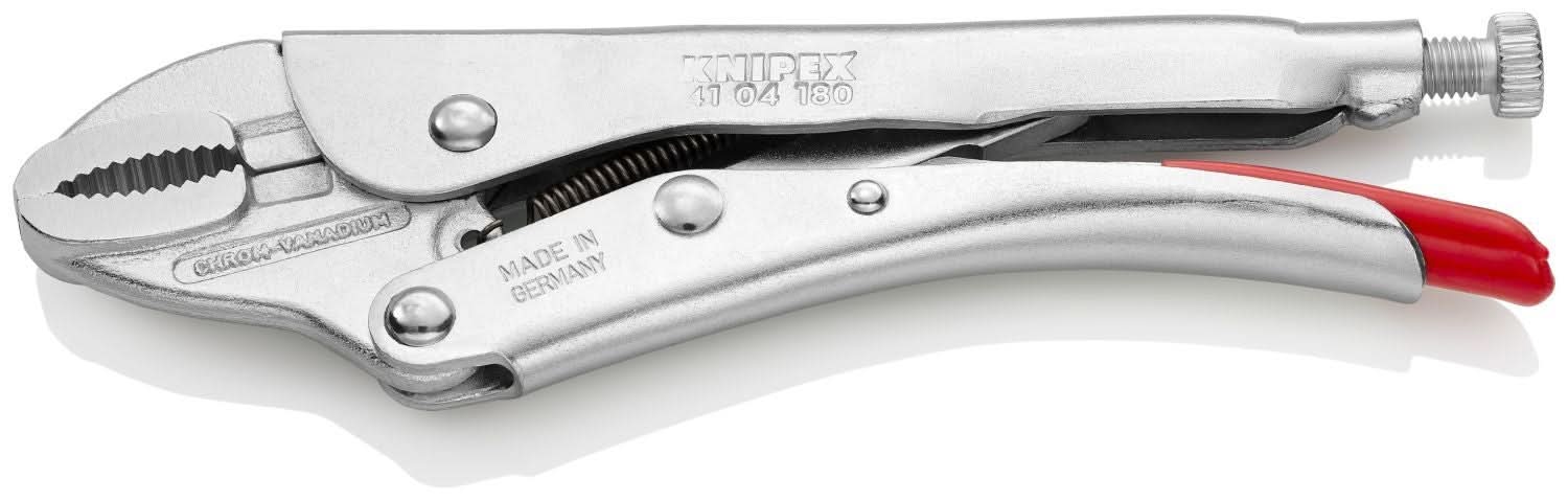 Knipex 41 04 180 Grip Pliers-Round Jaws