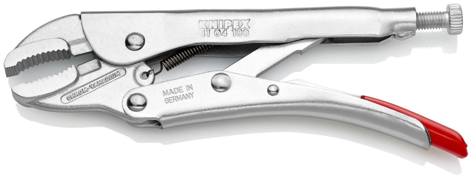 Knipex 41 04 180 Grip Pliers-Round Jaws