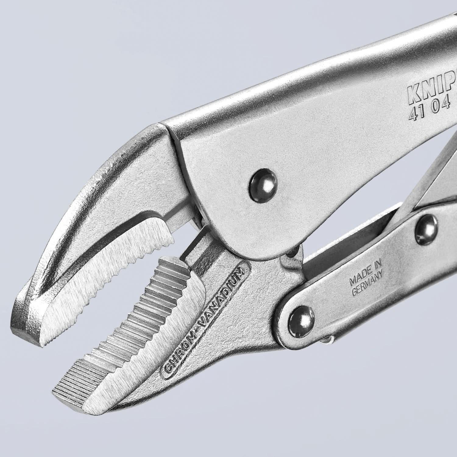 Knipex 41 04 300 Grip Pliers-Round Jaws