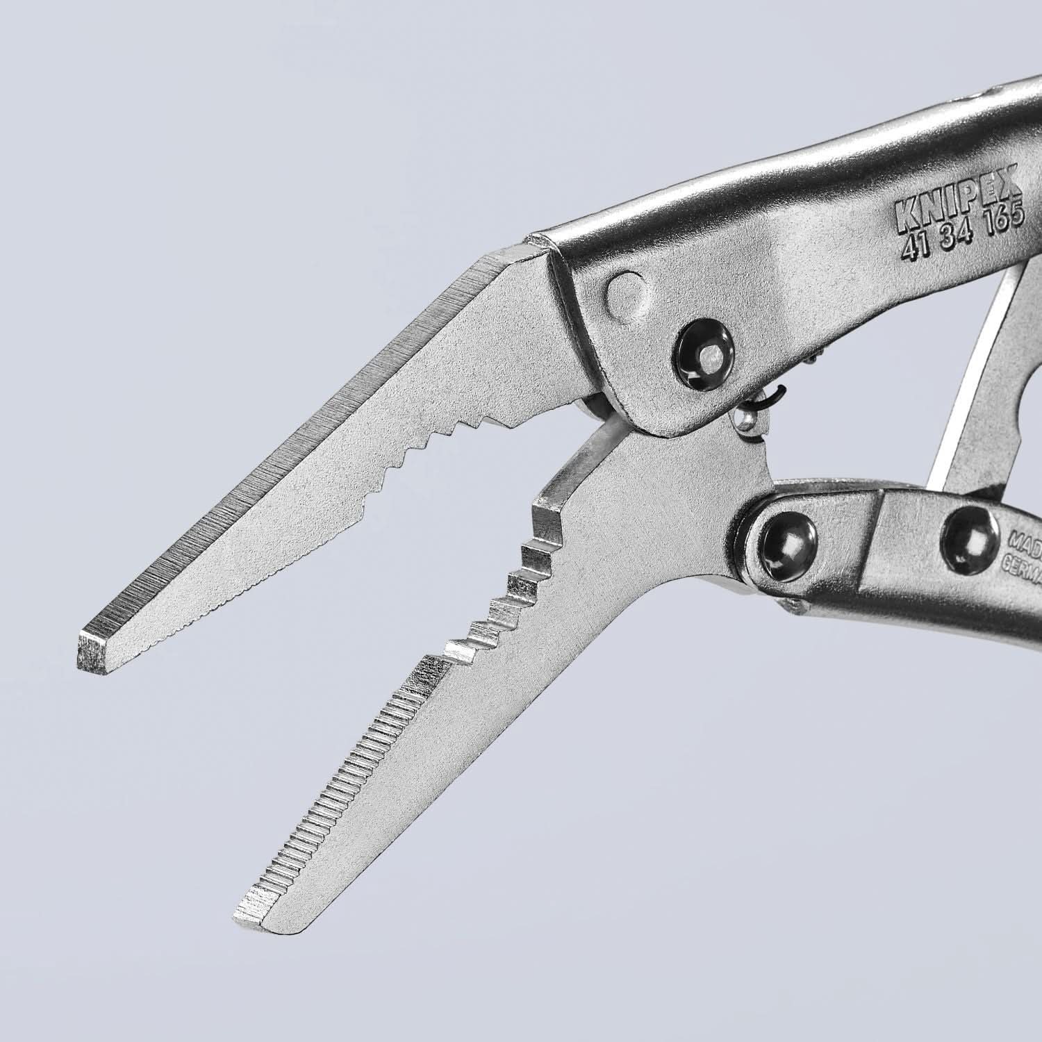 Knipex 41 34 165 Long Nose Grip Pliers