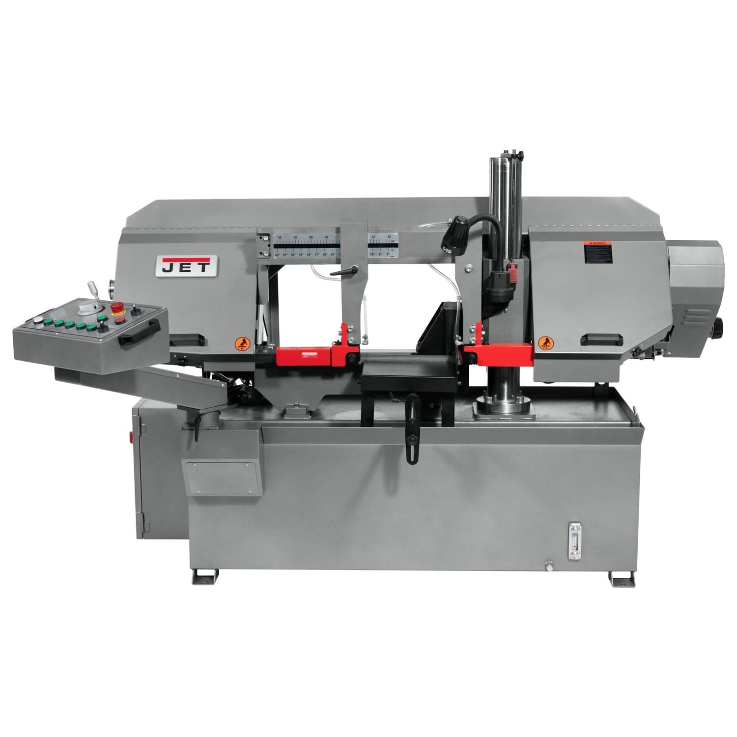 JET 413400 HBS1220DC, 12-Inchx20-Inch Semi-Automatic Dual Column Bandsaw 3HP, 230/460V, 3Ph