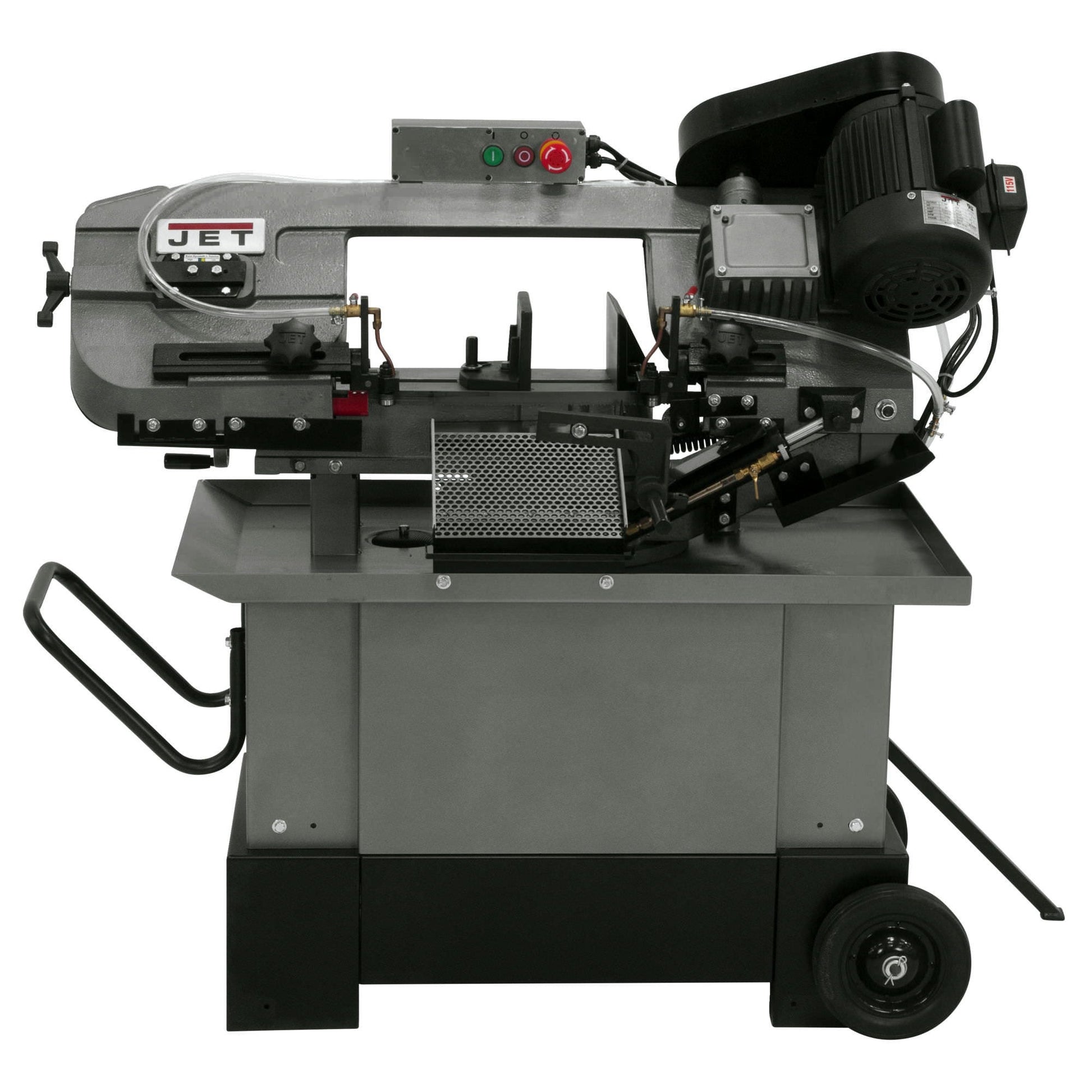 Jet 413451 HVBS-710S, 7" x 10-1/2" Horizontal/Vertical Mitering Bandsaw