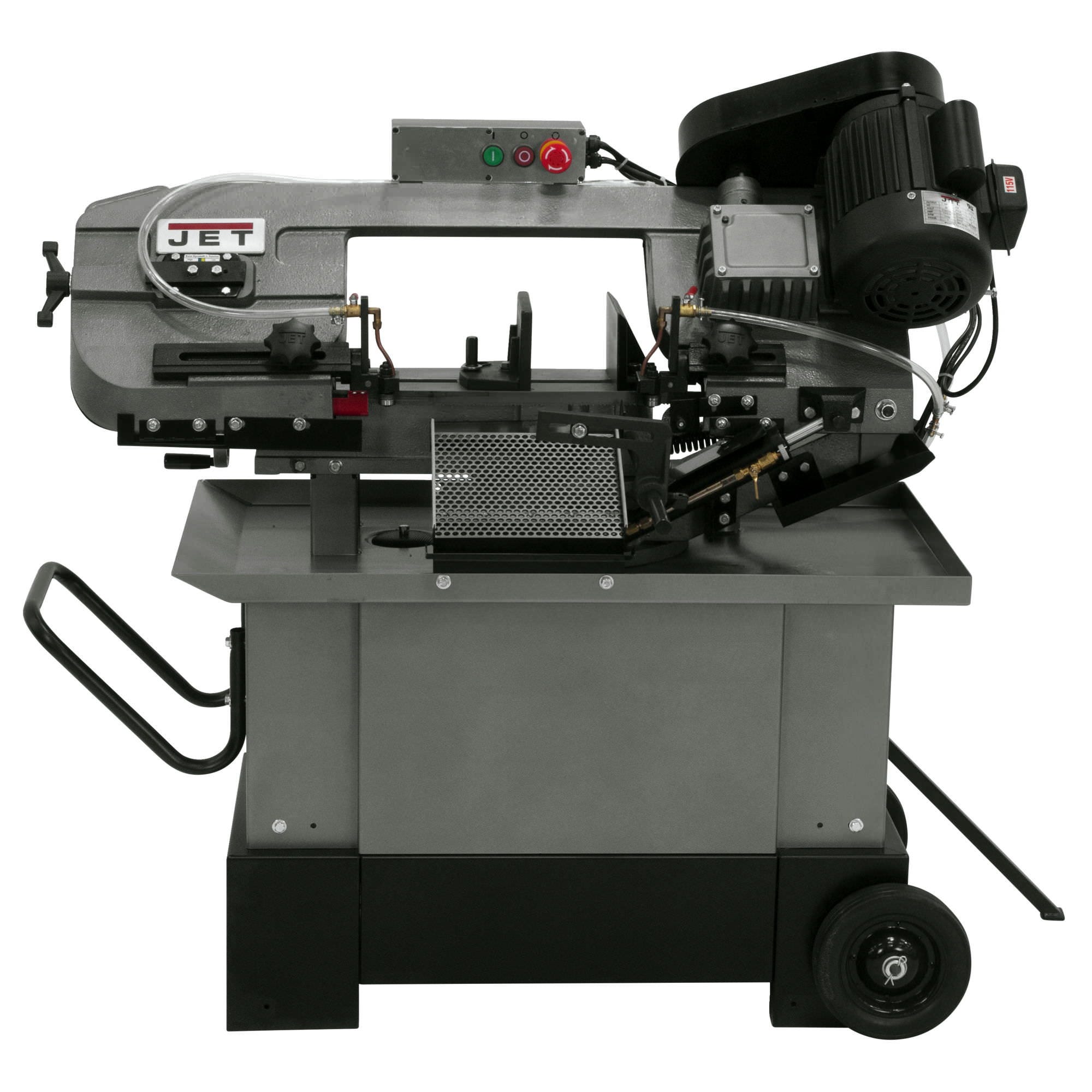 Jet 413451 HVBS-710S, 7" x 10-1/2" Horizontal/Vertical Mitering Bandsaw