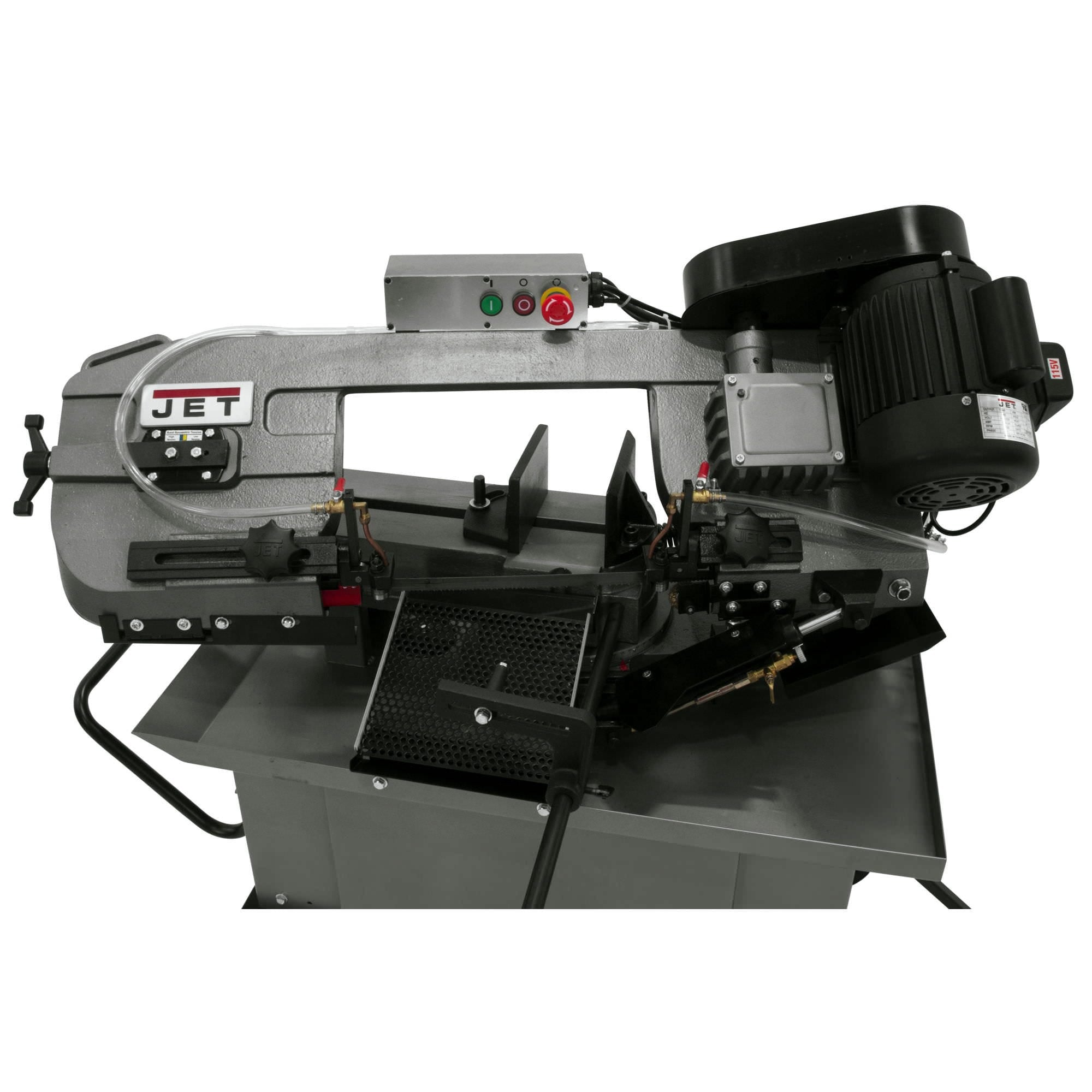 Jet 413451 HVBS-710S, 7" x 10-1/2" Horizontal/Vertical Mitering Bandsaw