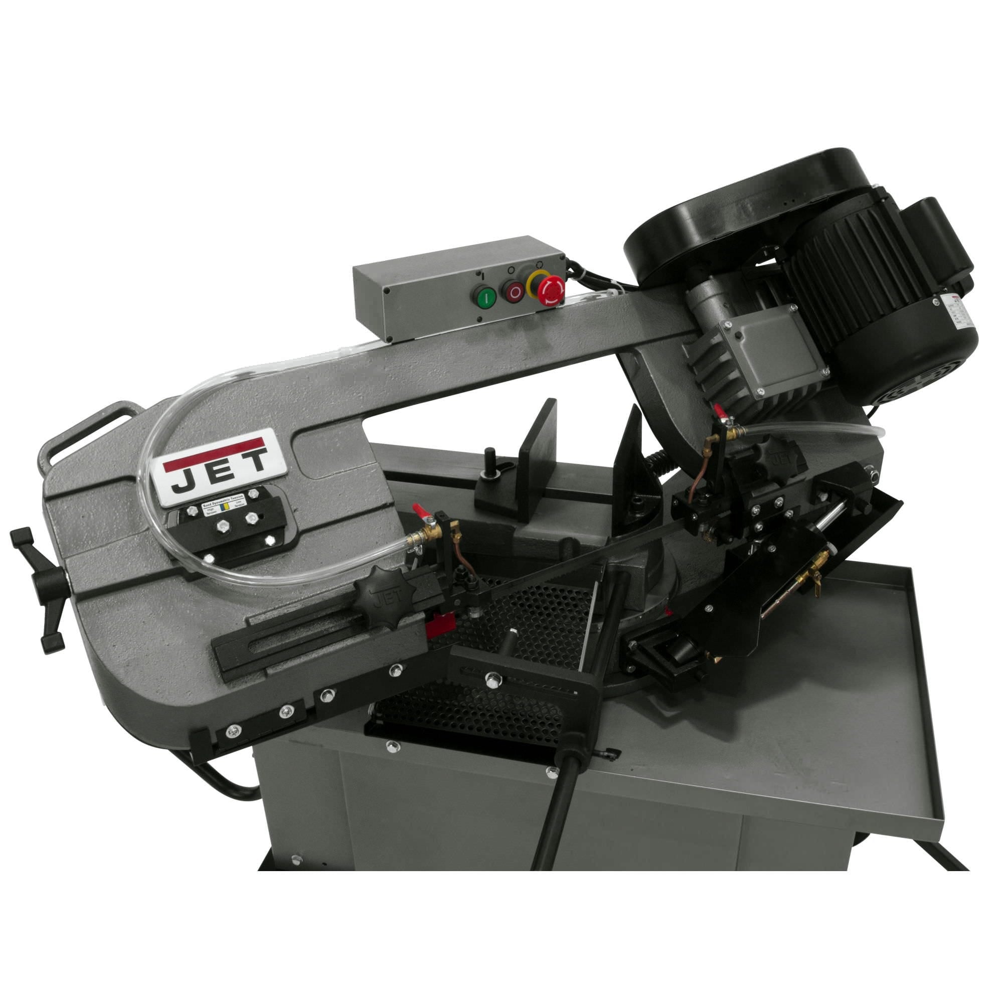 Jet 413451 HVBS-710S, 7" x 10-1/2" Horizontal/Vertical Mitering Bandsaw