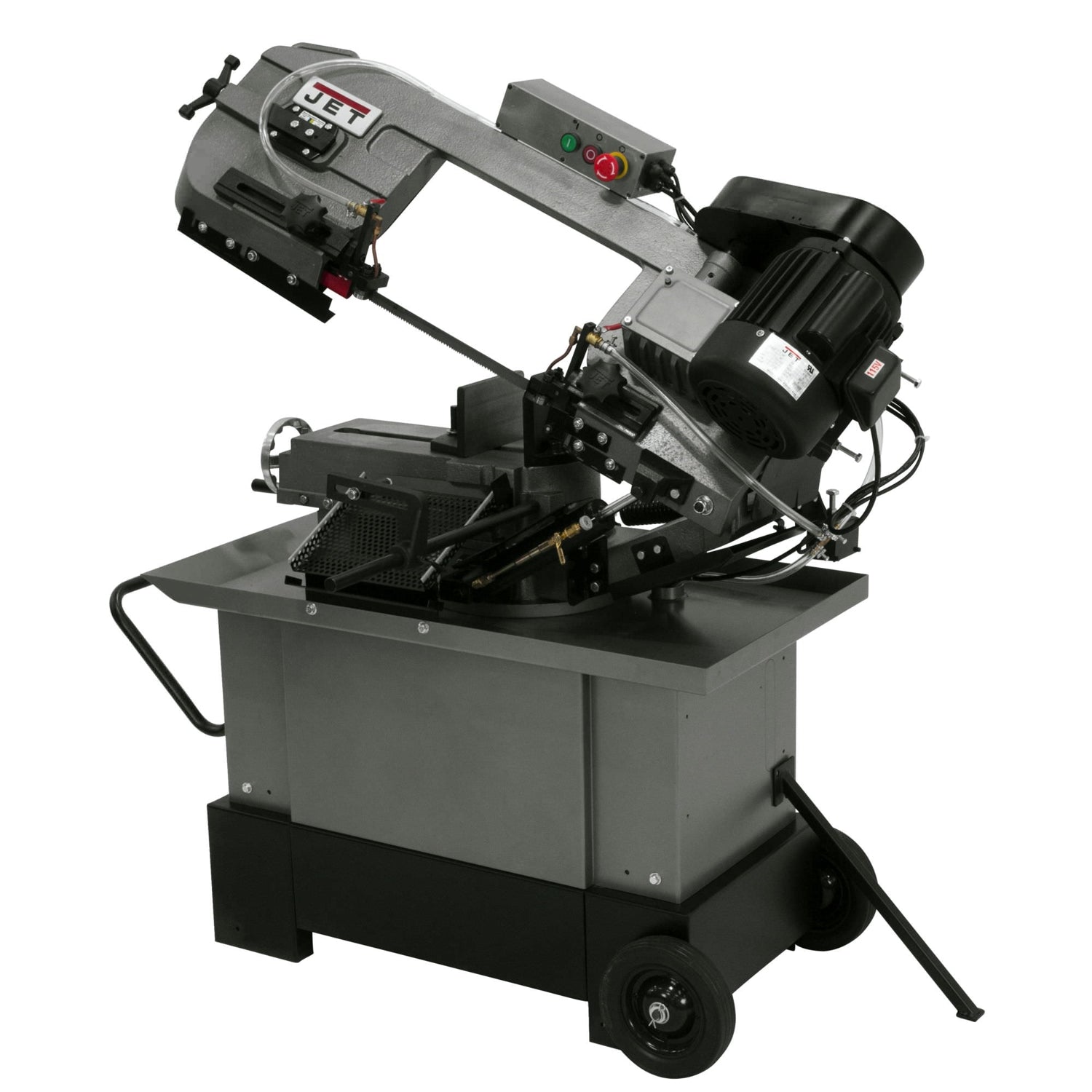 Jet 413451 HVBS-710S, 7" x 10-1/2" Horizontal/Vertical Mitering Bandsaw