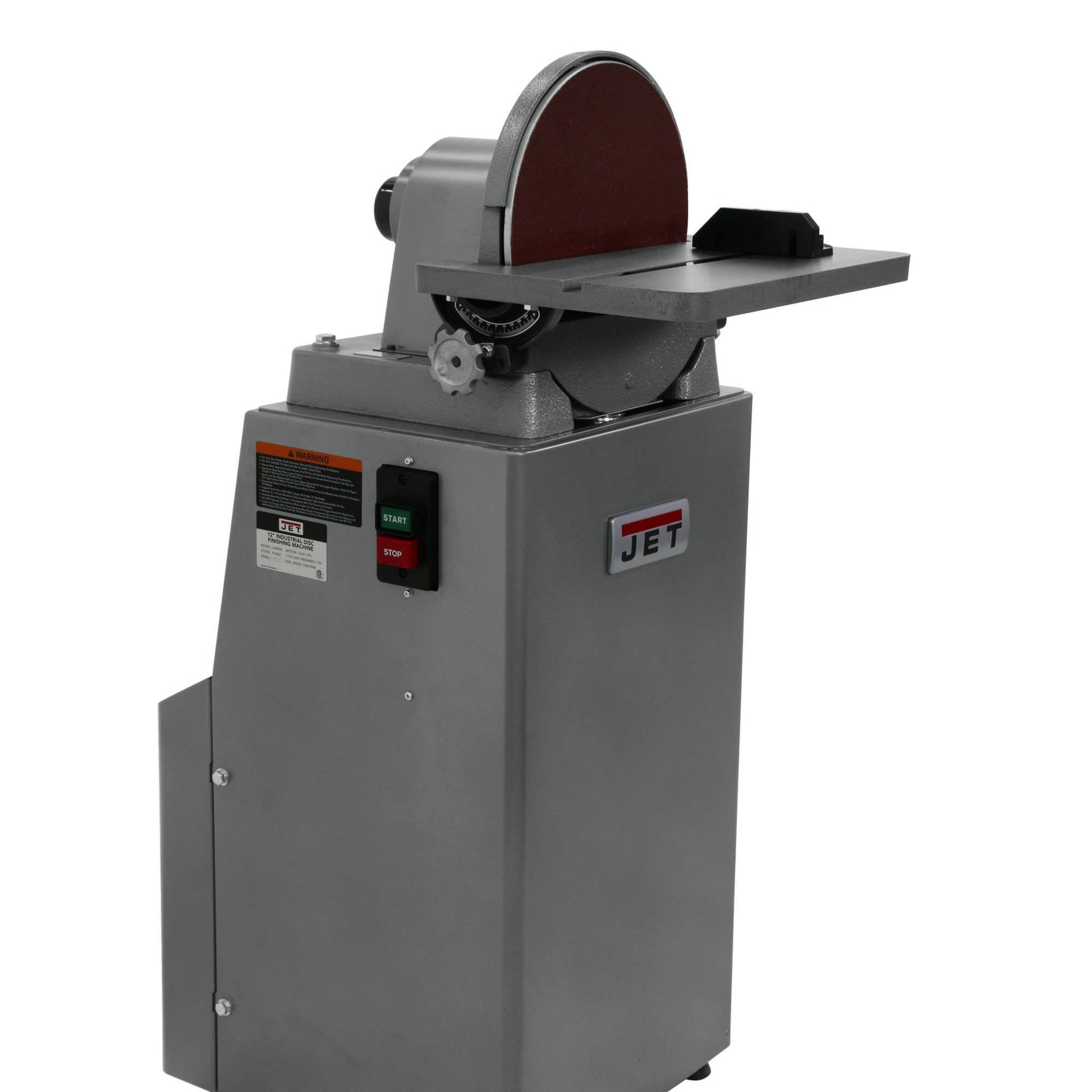Jet 414602 J-4400A, 12" Industrial Disc Finishing Machine 115/230V 1Ph