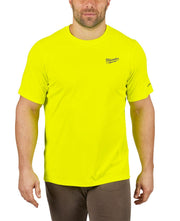 Milwaukee 414HV Hi-Vis Short Sleeve Workskin Light Shirt