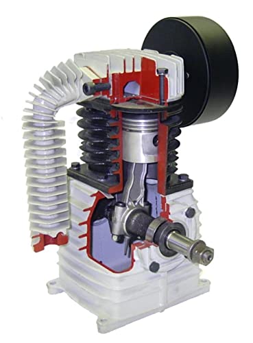 Rolair 5715K17-0003 twin tank electric air compressor view 3