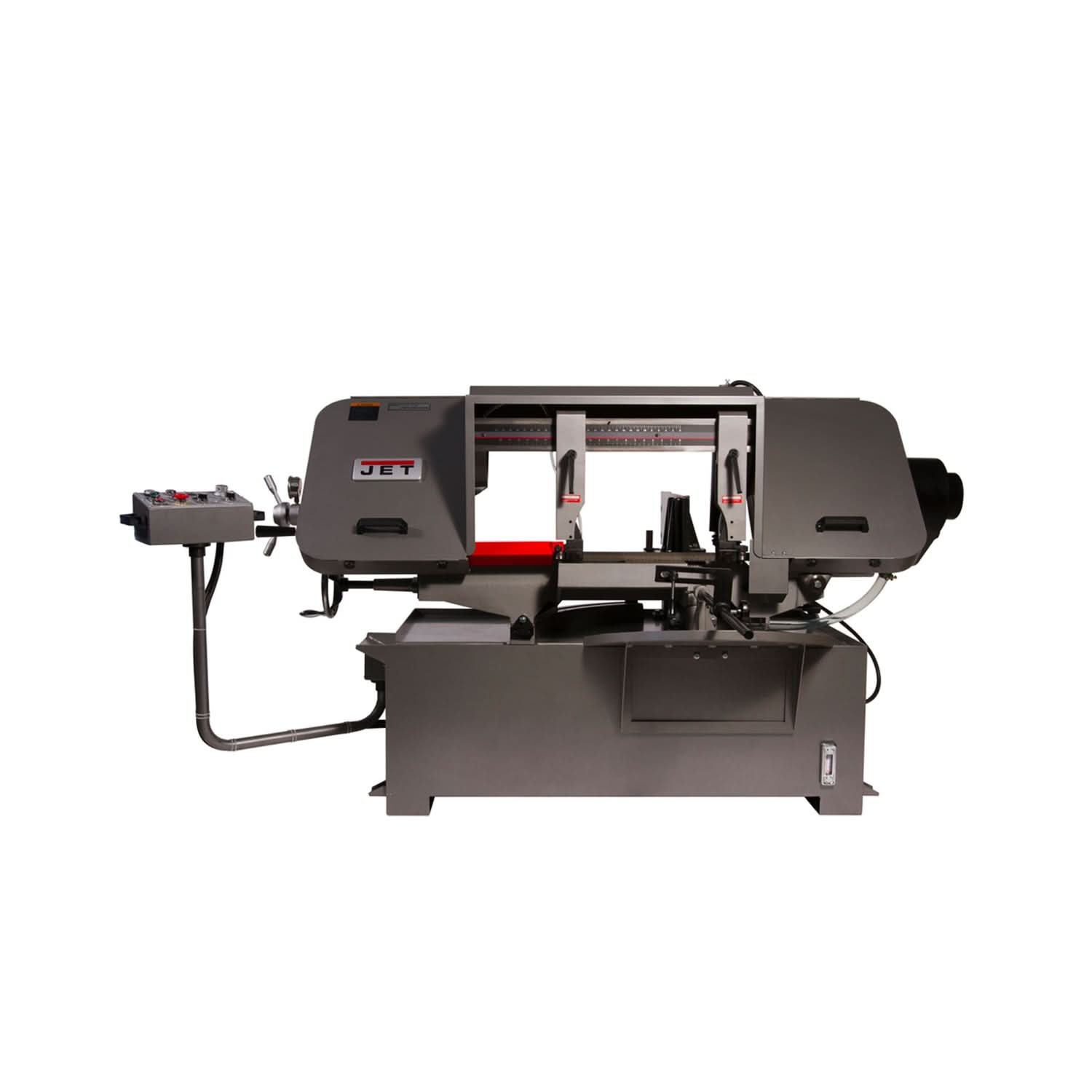 JET 424476 HBS-1220MSA, 12" x 20" Semi-Automatic Mitering Variable Speed Bandsaw