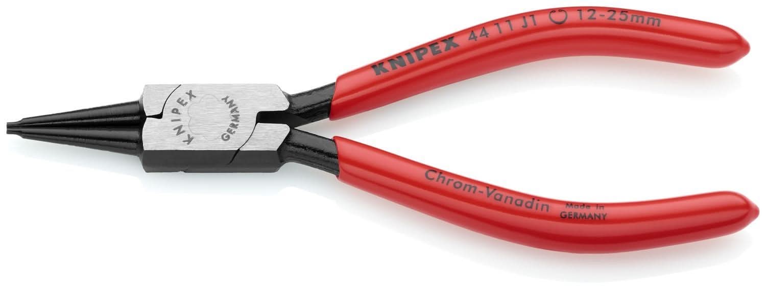 Knipex 44 11 J1 Internal Snap Ring Pliers-Forged Tips