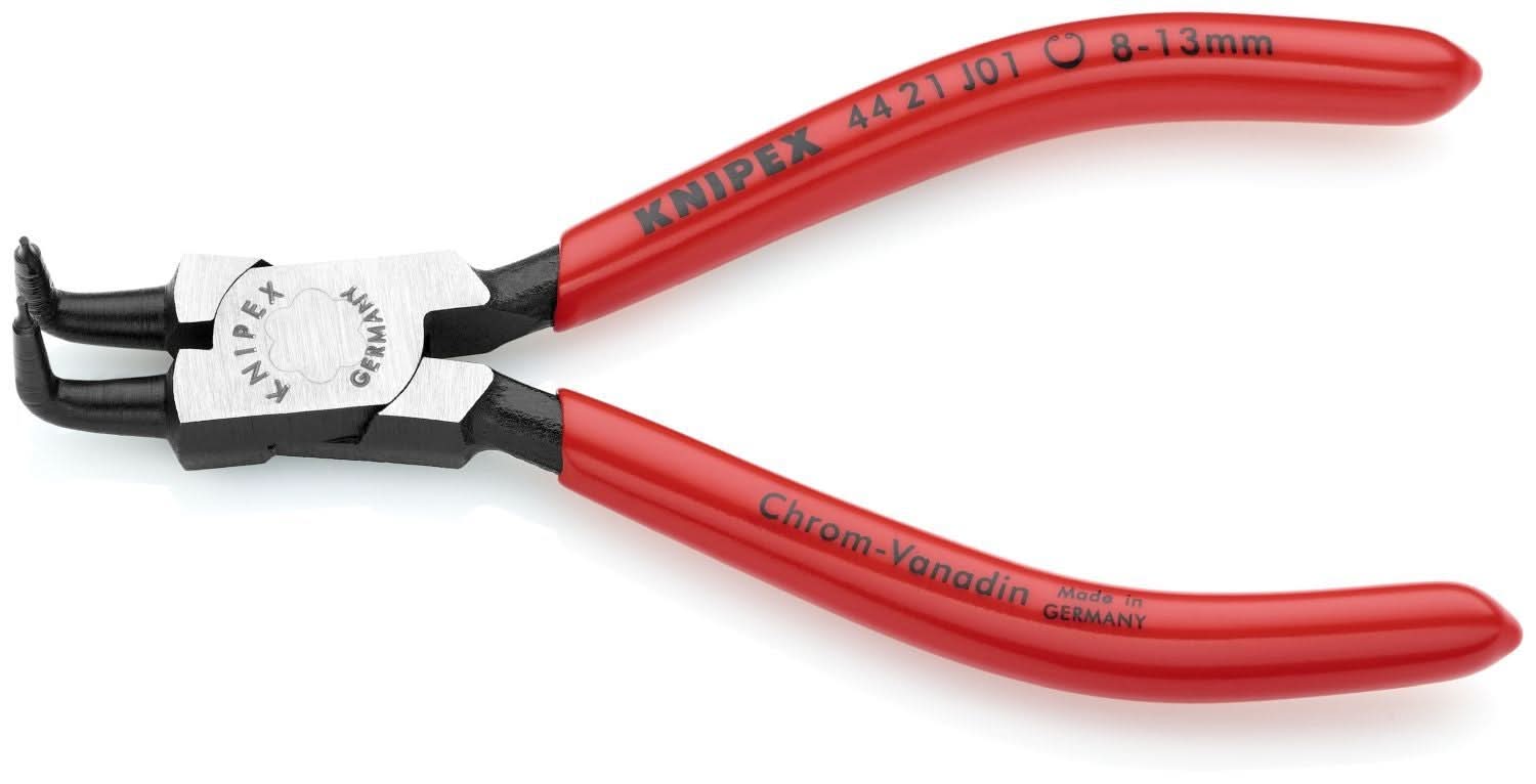 Knipex 44 21 J01 Internal 90&deg; Angled Snap Ring Pliers-Forged Tips