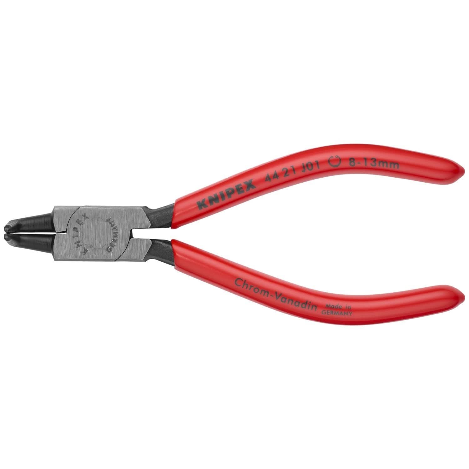 Knipex 44 21 J01 Internal 90&deg; Angled Snap Ring Pliers-Forged Tips