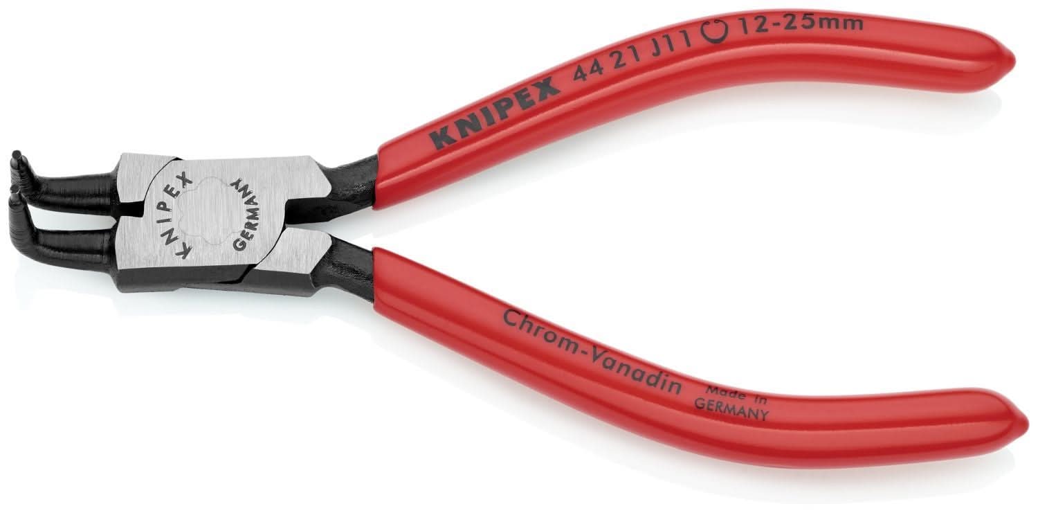 Knipex 44 21 J11 Internal 90&deg; Angled Snap Ring Pliers-Forged Tips