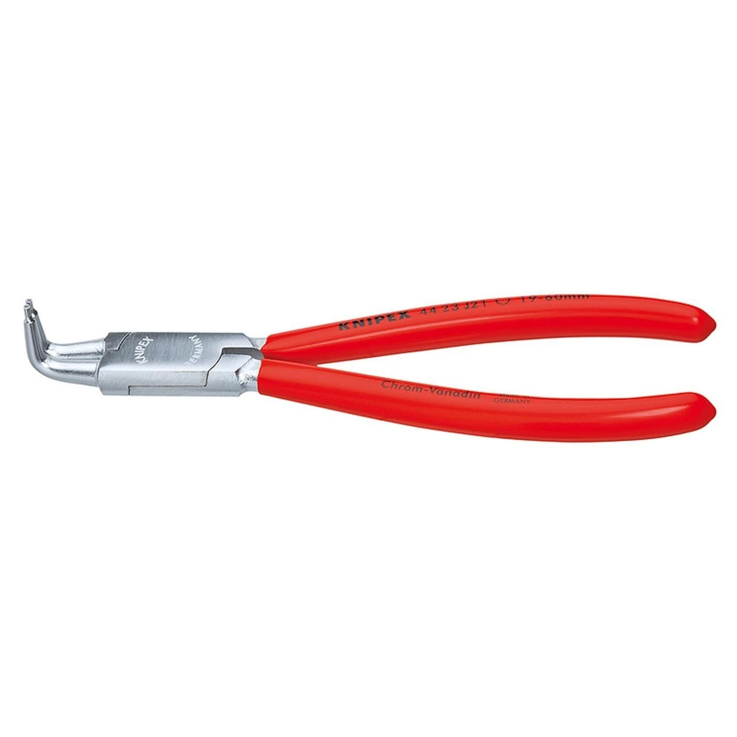 Knipex 44 23 J31 Internal 90&deg; Angled Snap Ring Pliers-Forged Tips