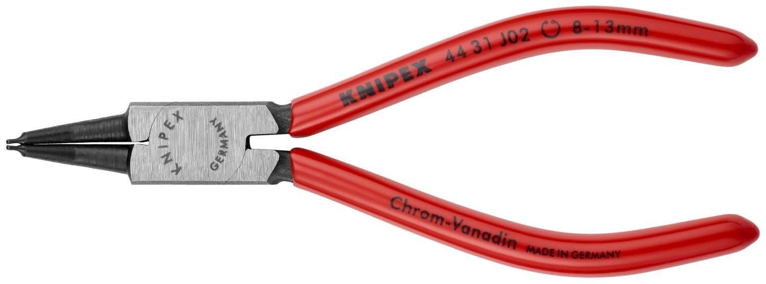 Knipex 44 31 J02 Internal 45&deg; Angled Snap Ring Pliers-Forged Tips