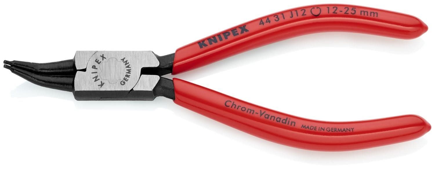 Knipex 44 31 J12 Internal 45&deg; Angled Snap Ring Pliers-Forged Tips