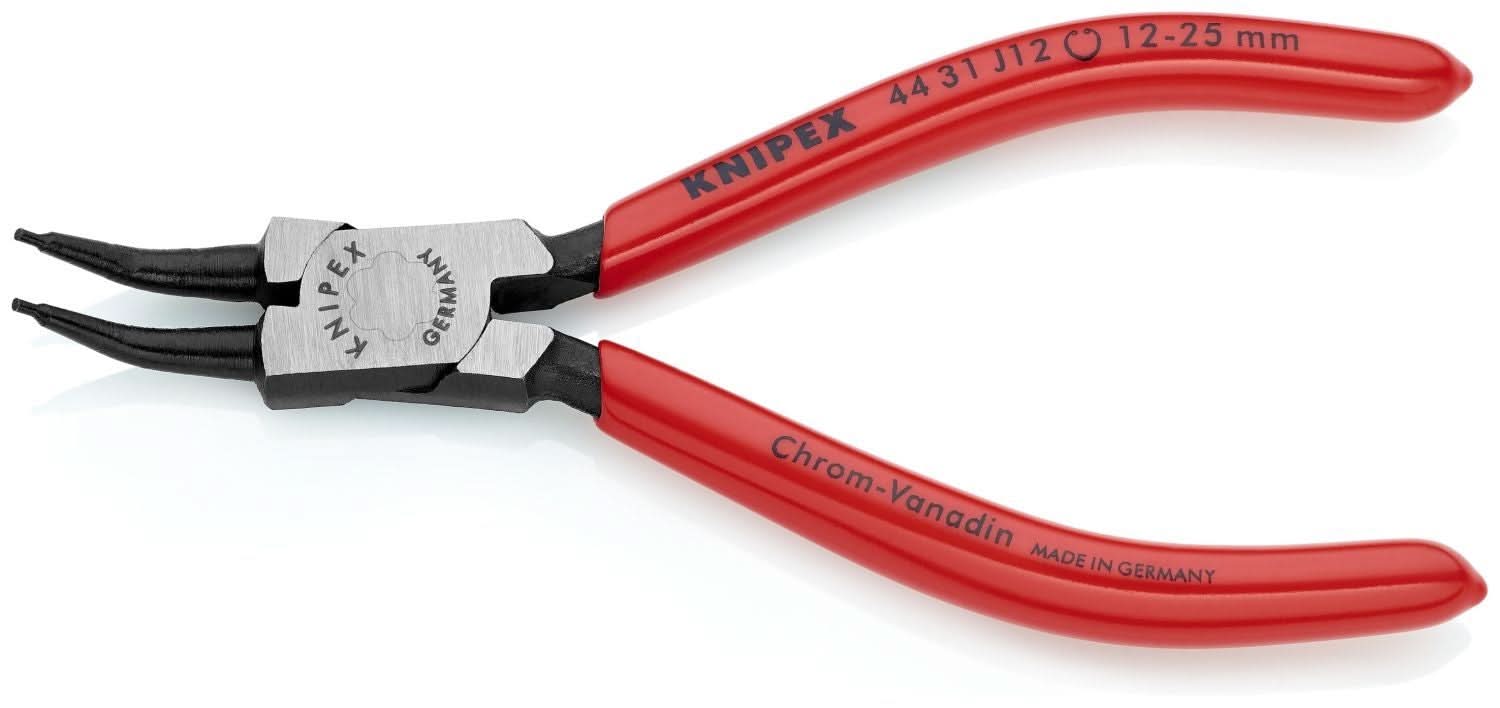 Knipex 44 31 J12 Internal 45&deg; Angled Snap Ring Pliers-Forged Tips