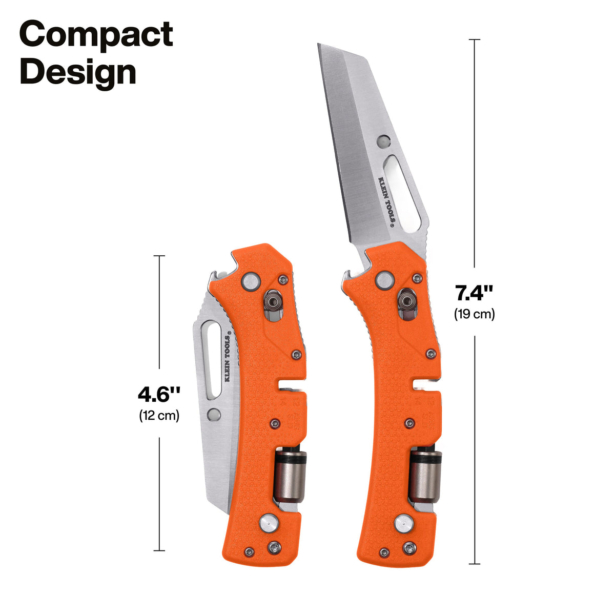 Klein 44056D electrician's pocket knife feature detail
