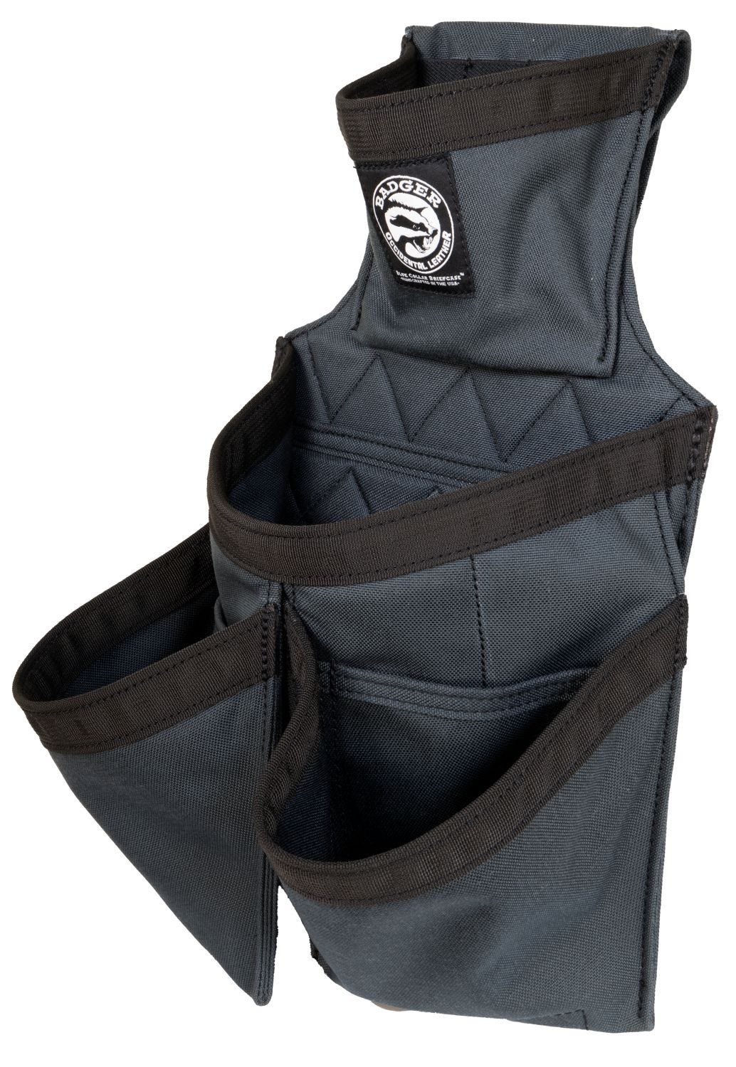 Occidental Leather 441010 Carpenter Fastener Bag, Gunmetal