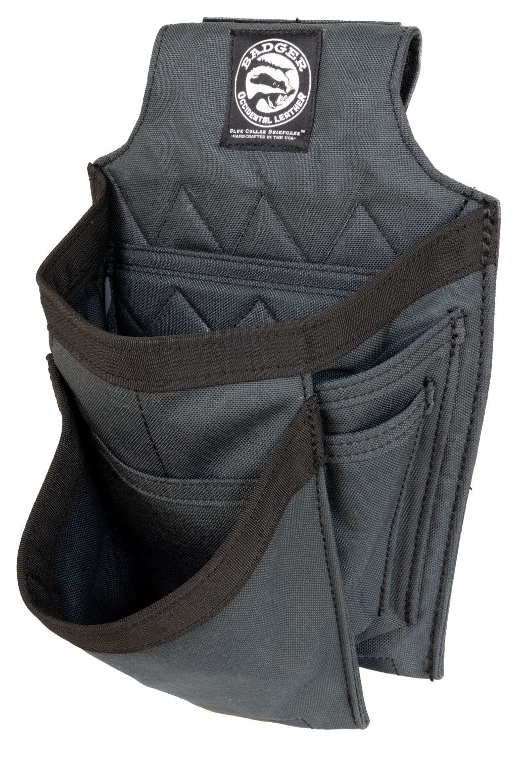 Occidental Leather 442010 Trimmer Fastener Bag, Gunmetal