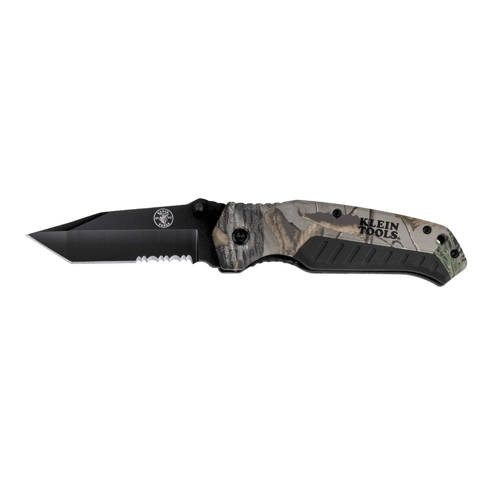 Klein Tools 44222 Pocket Knife, REALTREE XTRA Camo, Tanto Blade