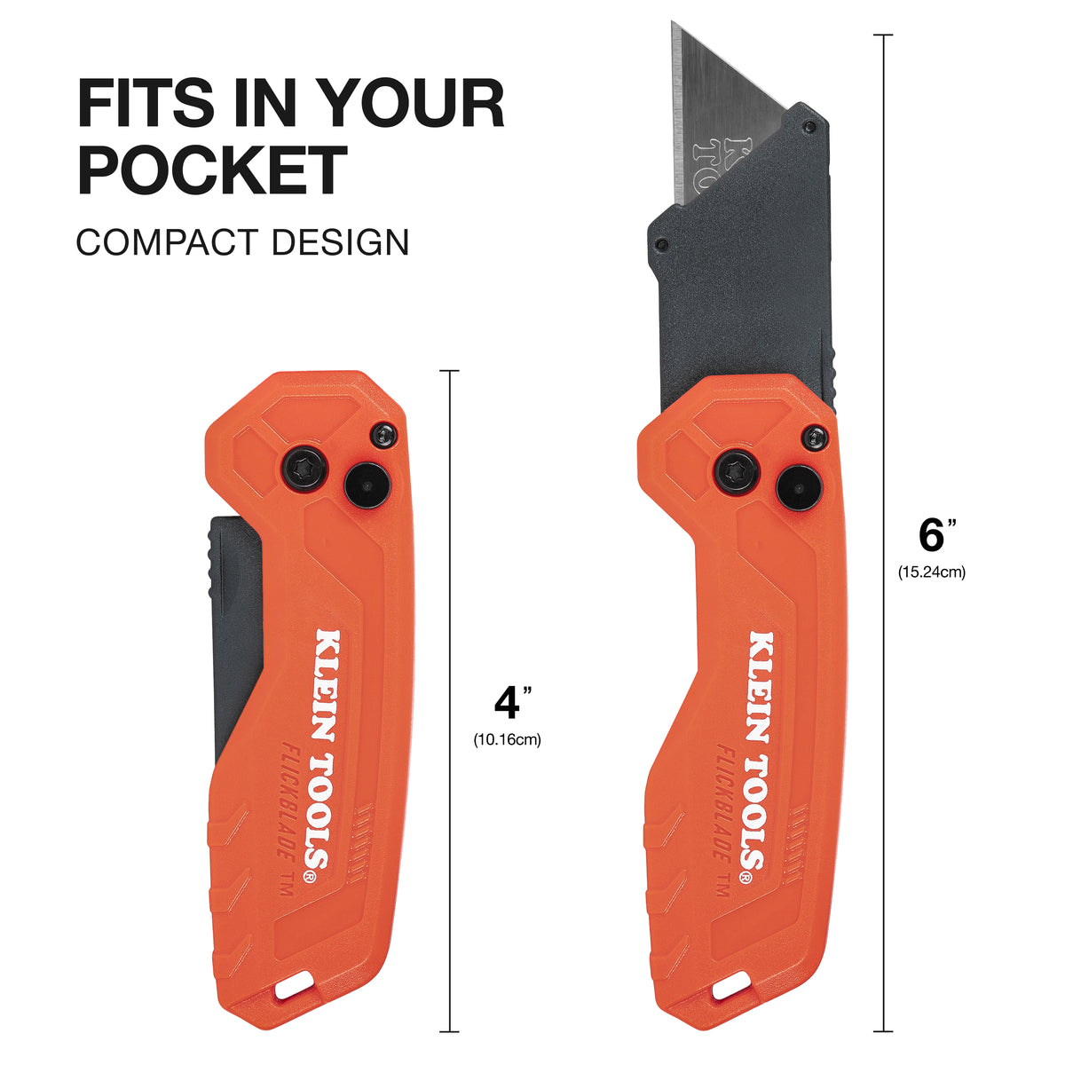 Klein 44307 subcompact folding utility knife compact carry size