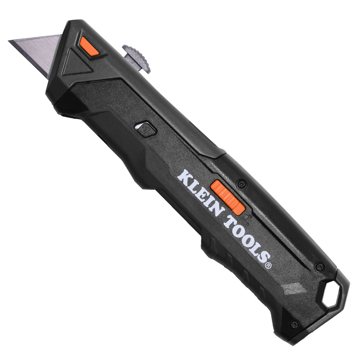 Klein Tools 44308 auto-loading retractable utility knife with black handle