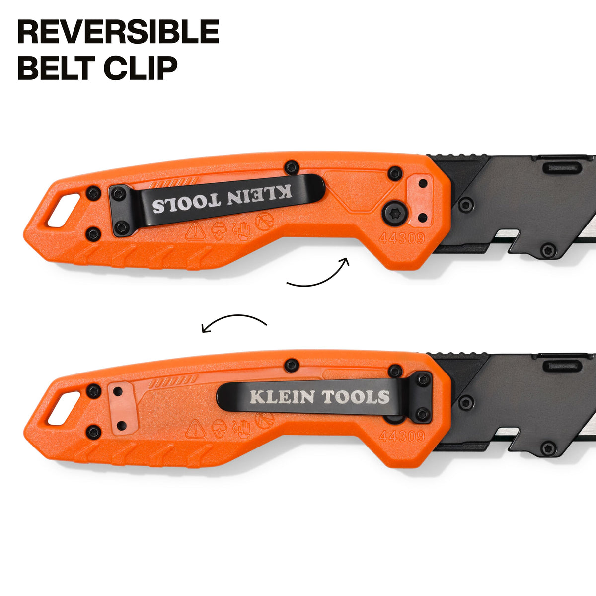 Klein Tools 44309 pry bar knife integrated pry pad for leverage in confined spaces