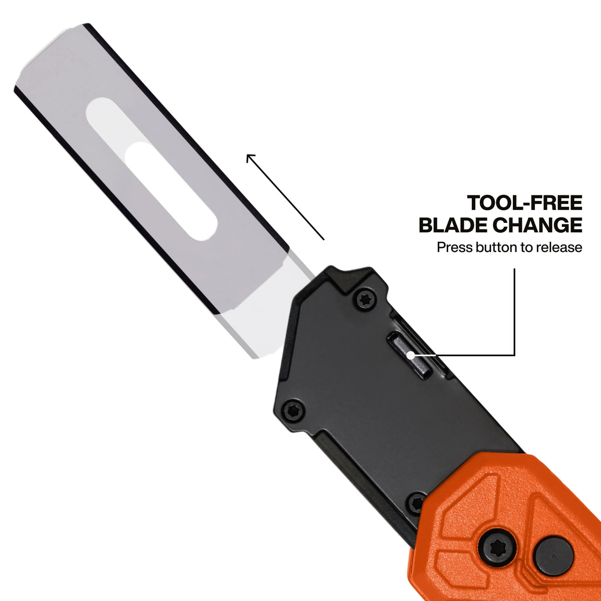 Klein Tools 44310 folding carpet knife cast aluminum construction for all-day flooring work