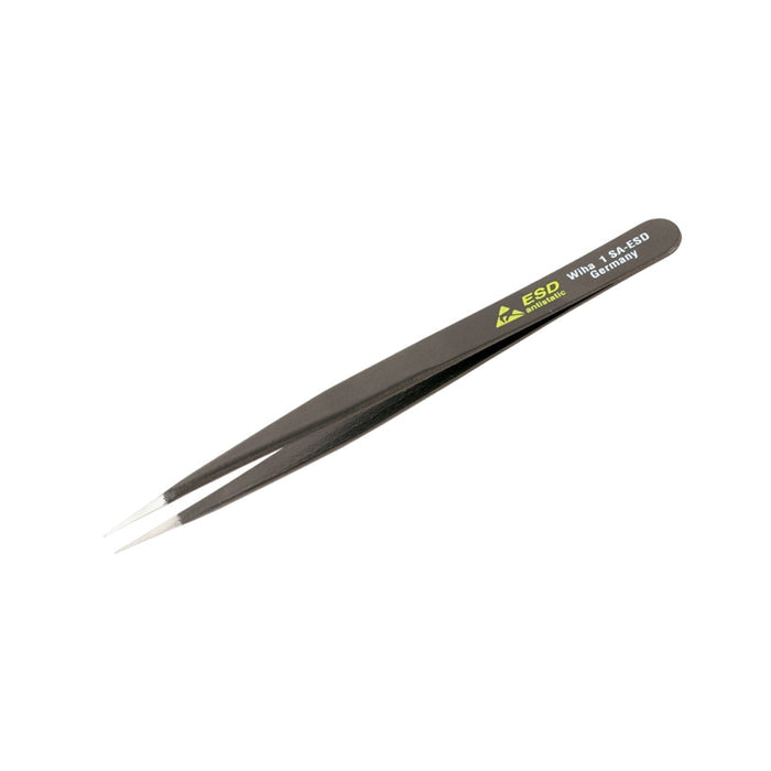 Wiha 44531 ESD Safe Tweezers 1 SA, 120mm