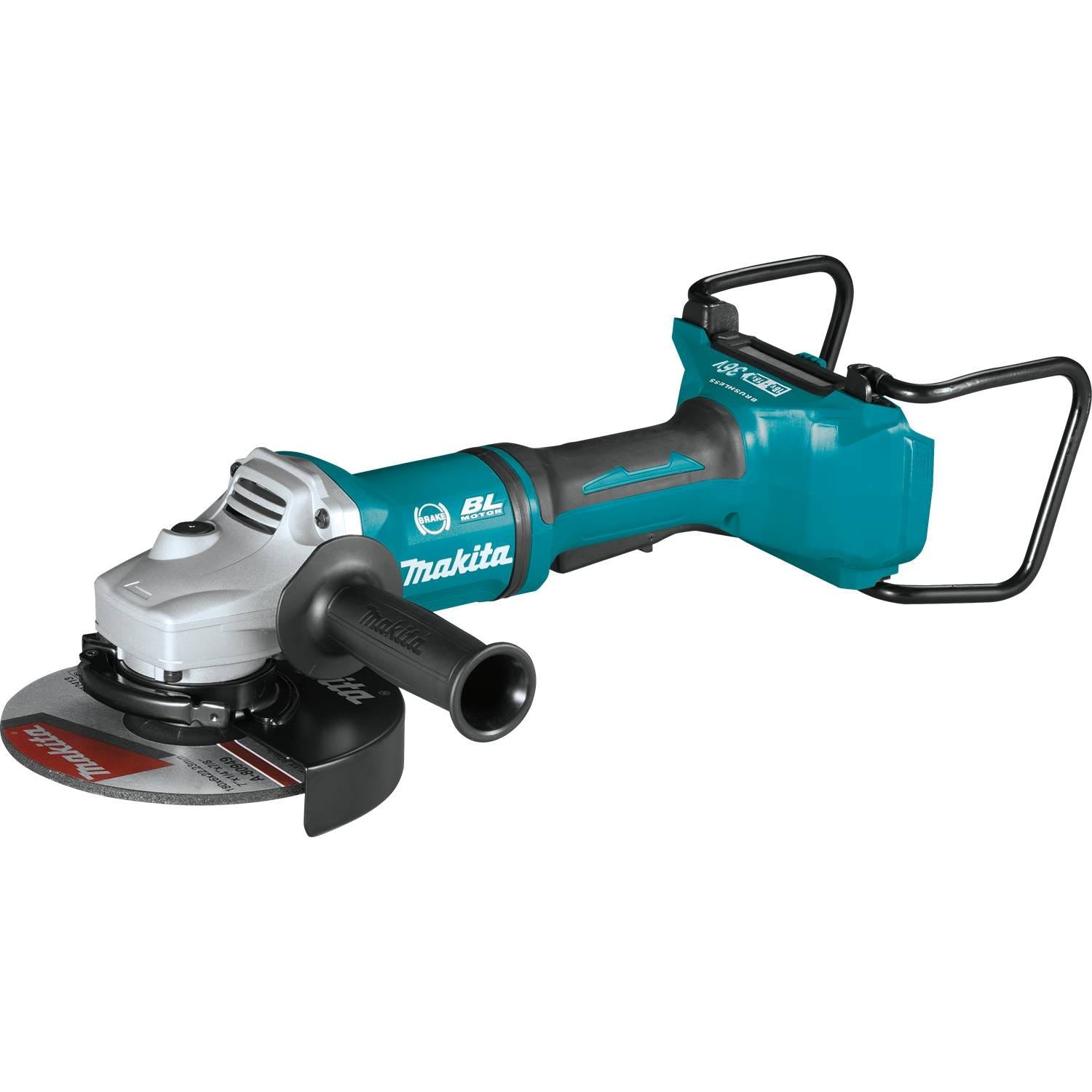 Makita XAG12Z1 36V (18V X2) LXT Brushless 7" Paddle Switch Cut-Off/Angle Grinder, with Electric Brake, Tool Only