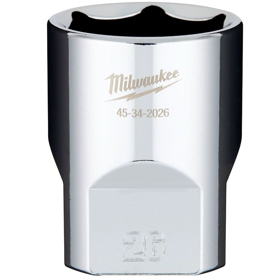 Milwaukee 45-34-2026 1/2" DRIVE 26MM SOCKET