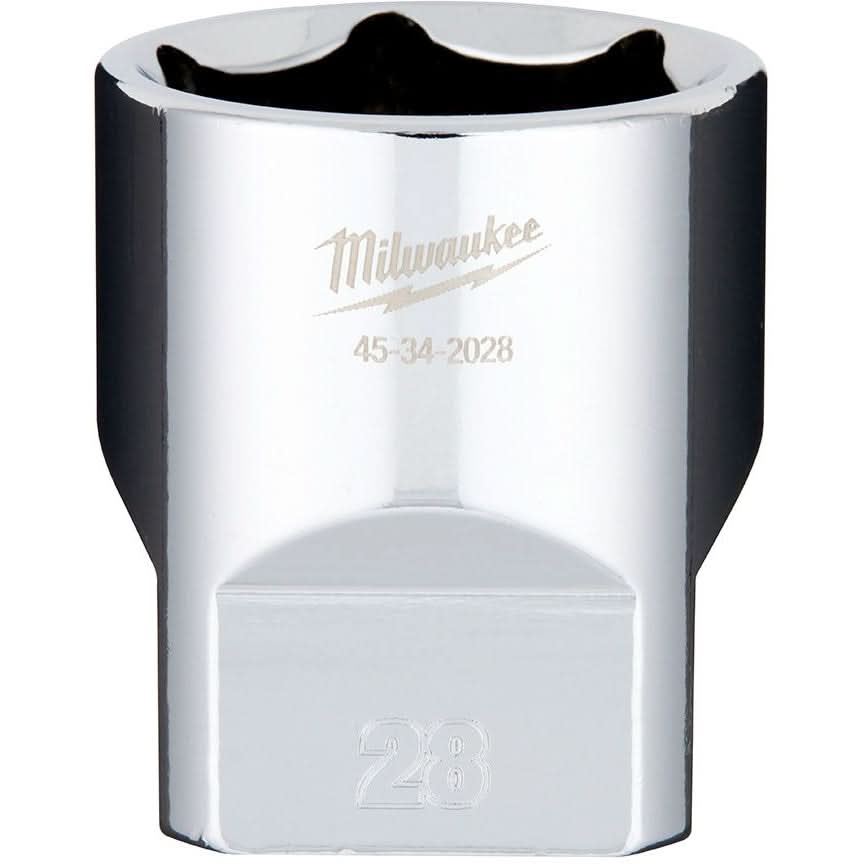 Milwaukee 45-34-2028 1/2" DRIVE 28MM SOCKET