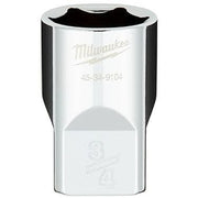 Milwaukee 45-34-9104 1/2" Drive 3/4" SAE 6-Point Socket with FOUR FLAT Sides