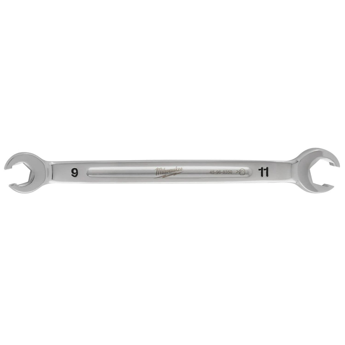 Milwaukee 45-96-8350 9mm X 11mm Double End Flare Nut Wrench