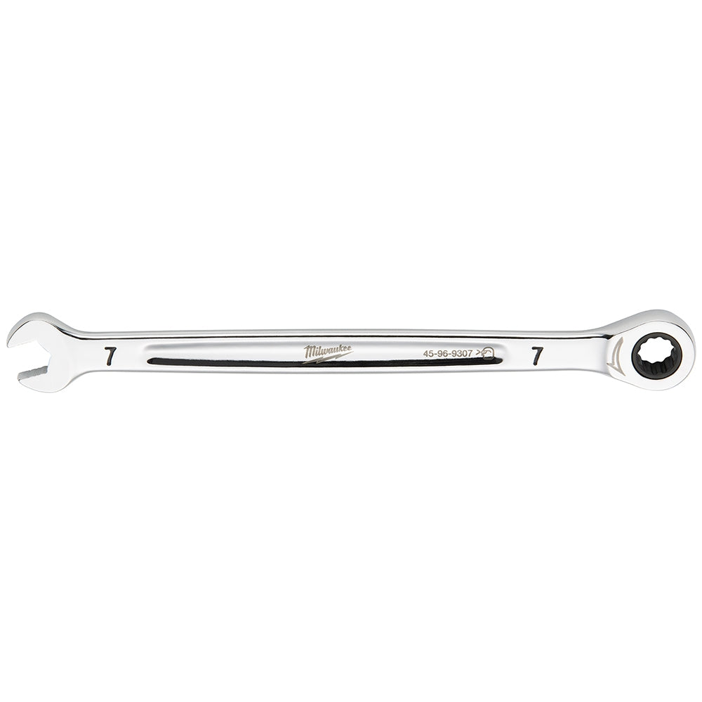 Milwaukee 45-96-9307 7MM Ratcheting Combination Wrench