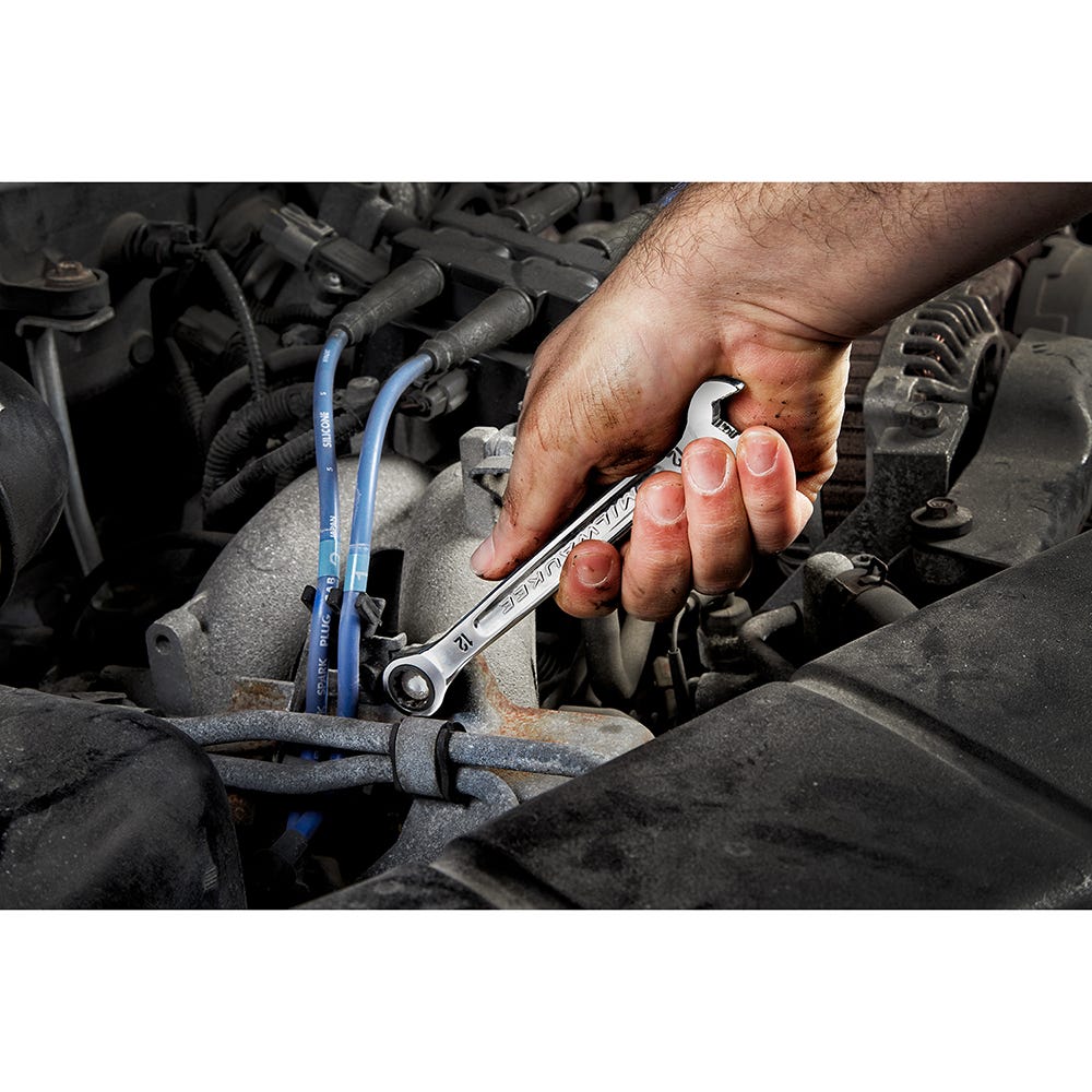 Milwaukee 45-96-9307 7MM Ratcheting Combination Wrench