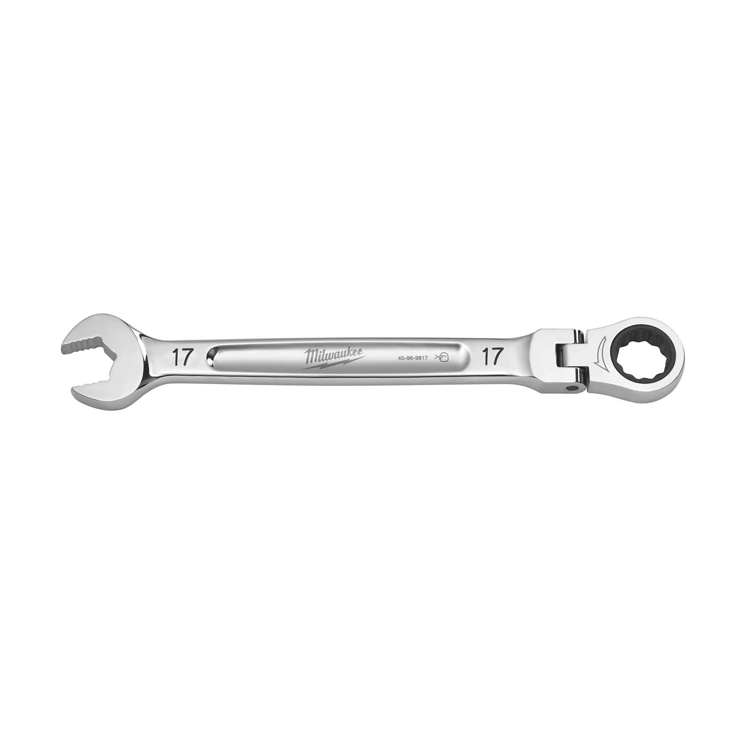 Milwaukee 45-96-9617 17mm Flex Head Ratcheting Combination Wrench
