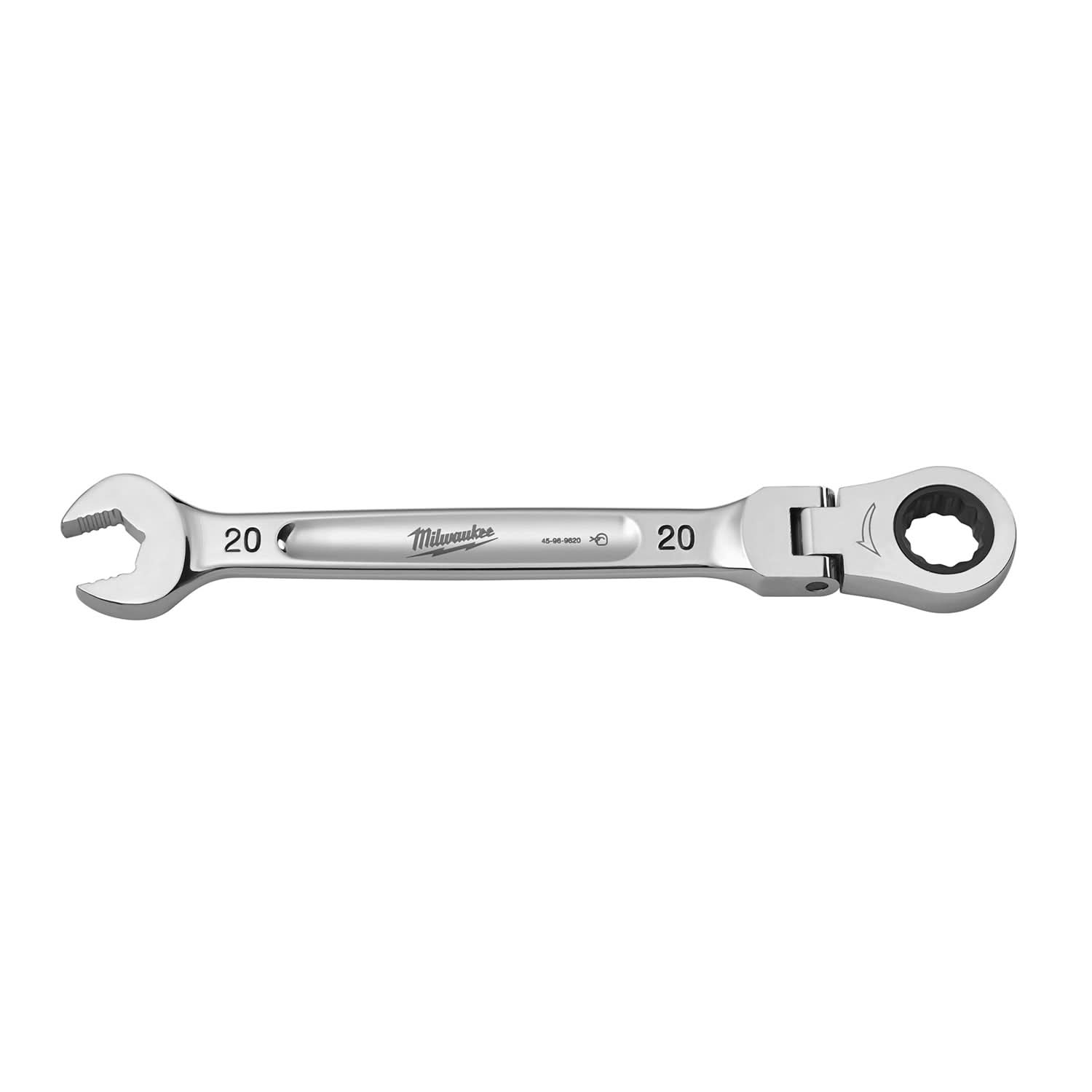 Milwaukee 45-96-9620 20mm Flex Head Ratcheting Combination Wrench