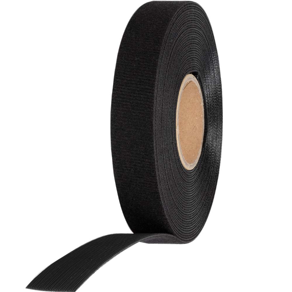 Klein 450-950 black hook and loop tape roll for custom length cable ties - view 1